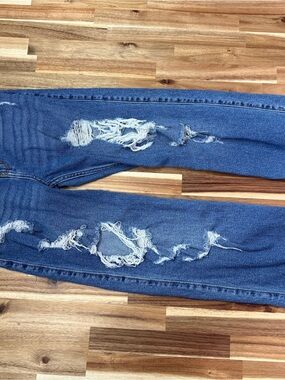 Hollister Ripped Dark Blue Skinny Jeans